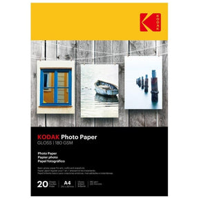 Kodak Photo Paper Gloss, A4, 20 sheets