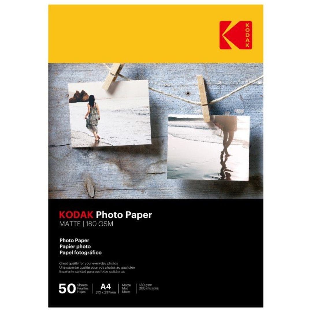 Kodak Photo Paper Matte, A4, 50 sheets