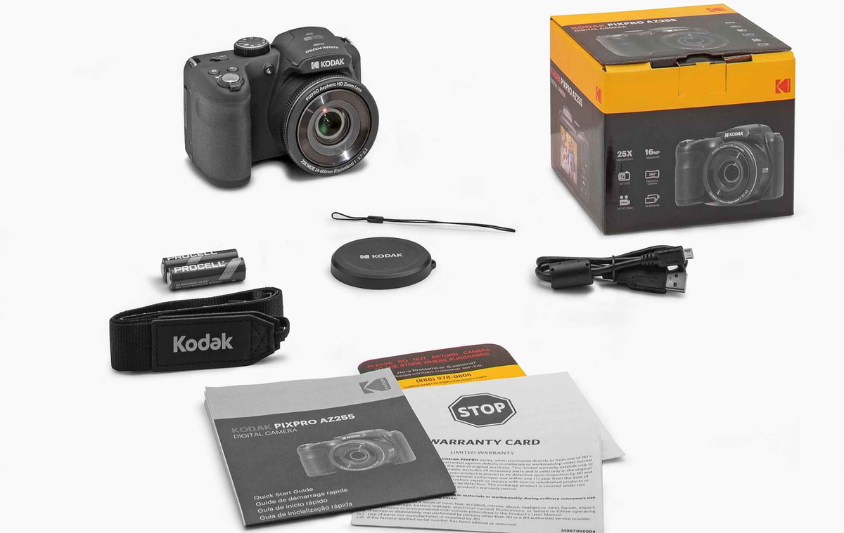 Kodak PIXPRO AZ255 Astro Zoom Camera - Black - additional product view