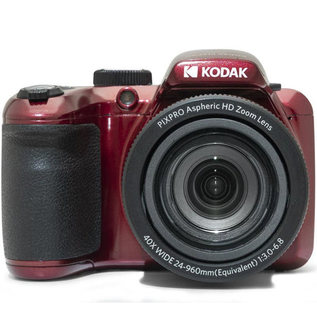 Kodak PIXPRO AZ405 Astro Zoom camera in red