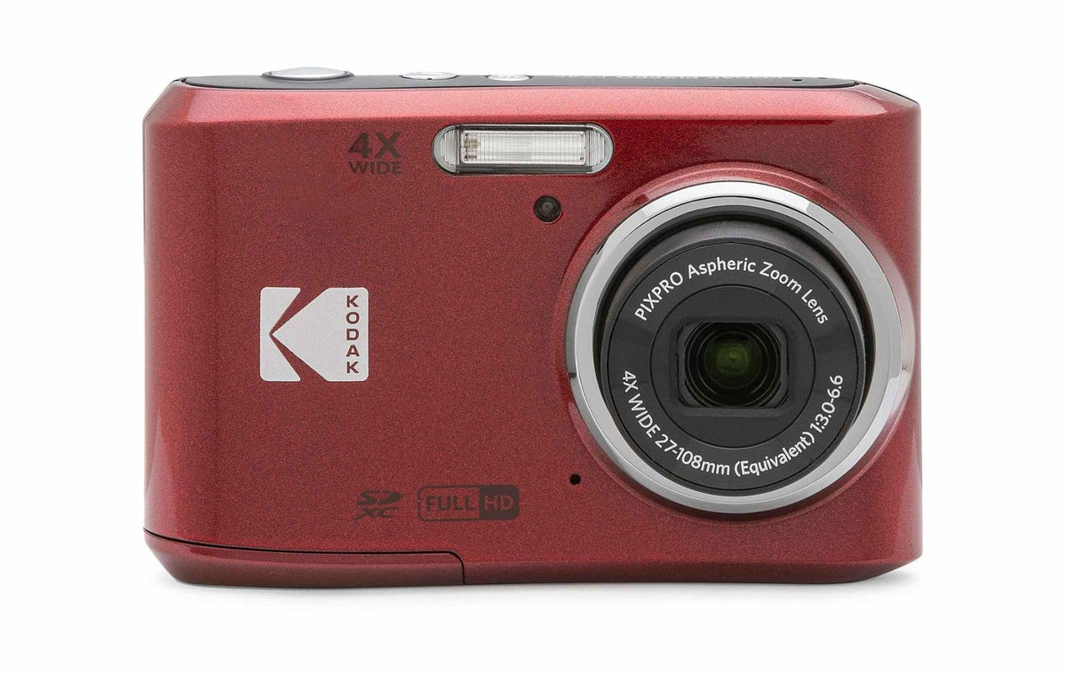 Kodak PIXPRO FZ45 Friendly Zoom camera in red