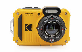 Kodak PIXPRO WPZ2 waterproof camera in yellow