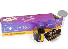 Kodak Portra 160 ISO Pro 35mm colour negative film, 5 pack