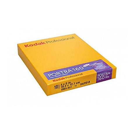 Kodak Portra 160 ISO Professional 4 x 5 inch sheet film, 10 sheets