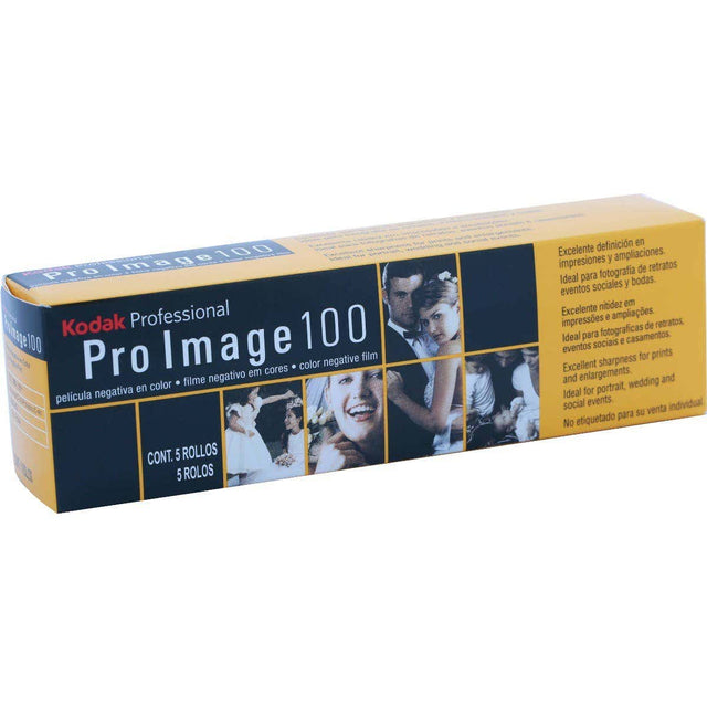 Kodak Pro Image 100 ISO 35mm colour negative film, 5 pack