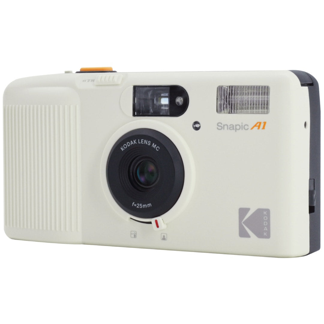 Kodak Snapic A1 35mm Film Camera - Ivory White - additional product view