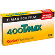 Kodak TMAX 400 ISO 120 roll black and white negative film, 5 pack