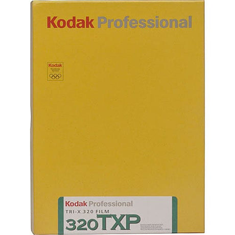 Kodak Tri-X 320 ISO Professional 8 x 10 inch sheet film, 10 sheets