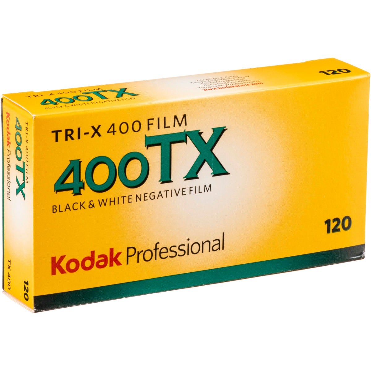 Kodak Tri-X Pan 400 ISO 120 roll black and white negative film, 5 pack