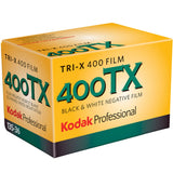 Kodak Tri-X Pan 400 ISO 35mm 36 exposure black and white negative film