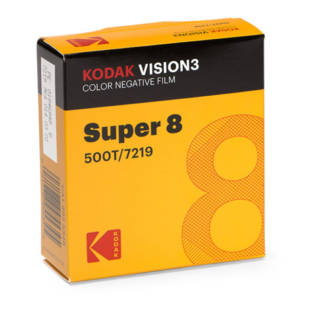 Kodak VISION3 500T Super 8 film, 50-ft roll