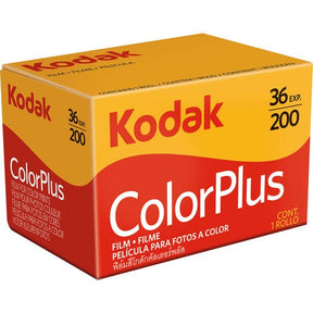 Kodak VR Colorplus 200 ISO 35mm colour negative film, 36 exposure.
