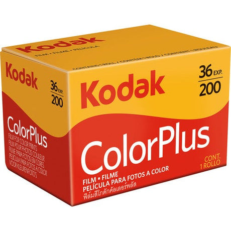 Kodak VR Colorplus 200 ISO 35mm colour negative film, 36 exposure.