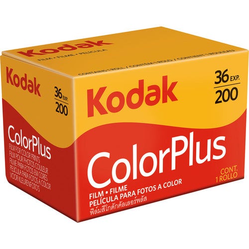 Kodak VR Colorplus 200 ISO 35mm colour negative film, 36 exposure.