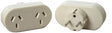 Korjo double adaptor for Europe
