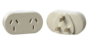 Korjo double adaptor for Great Britain