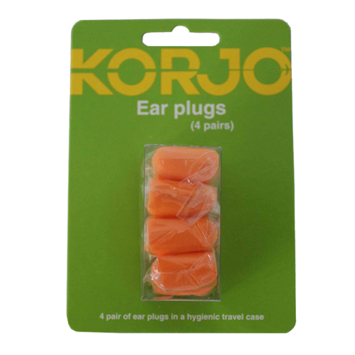 Korjo Ear Plugs, 4 pair