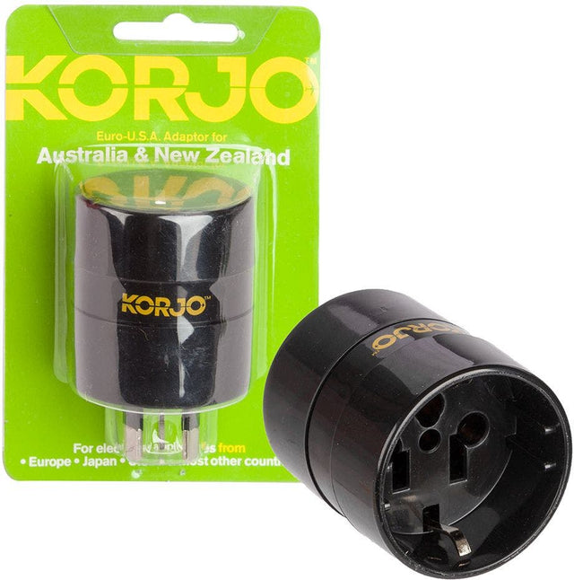 Korjo Euro/USA to Aus/NZ travel adaptor