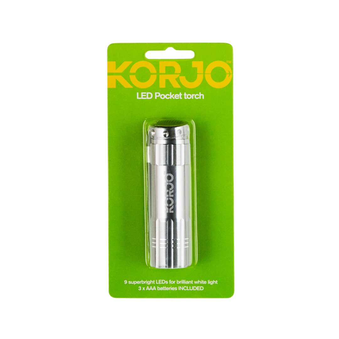 Korjo Pocket Torch -LED (Blue, Black, Red, Silver) - additional product view