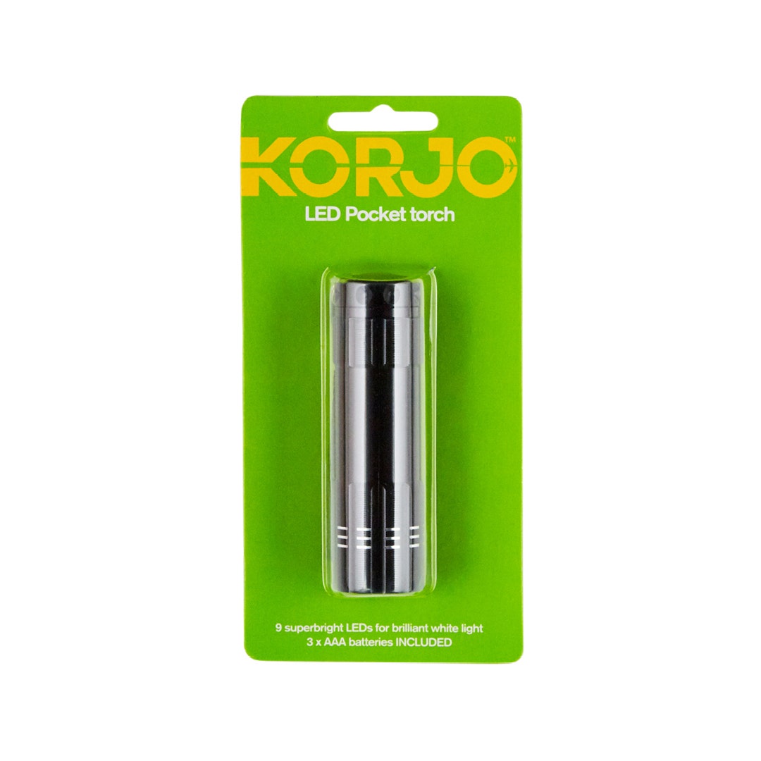 Korjo Pocket Torch -LED (Blue, Black, Red, Silver) - additional product view