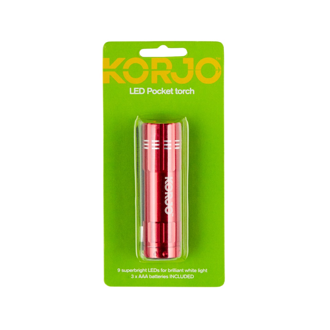 Korjo Pocket Torch -LED (Blue, Black, Red, Silver) - additional product view
