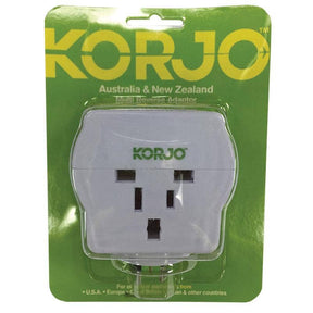 Korjo Worldwide to Aus travel adaptor
