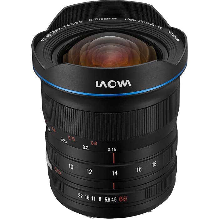 Laowa 10-18mm f/4.5-5.6 C-Dreamer lens, L-Mount