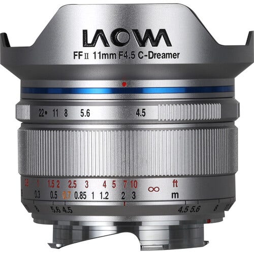 Laowa 11mm f/4.5 FF RL Lens - Leica M (Silver) - additional product view