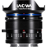 Laowa 11mm f/4.5 FF RL lens, Sony FE