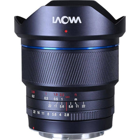 Laowa 12mm f/2.8 Lite Zero-D FF lens, Canon RF mount, manual focus