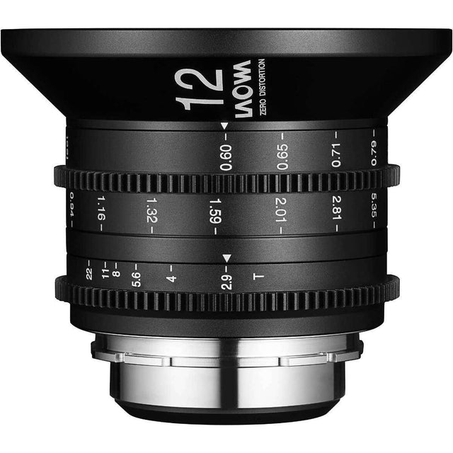 Laowa 12mm T2.9 Zero-D cine lens for Sony FE mount.