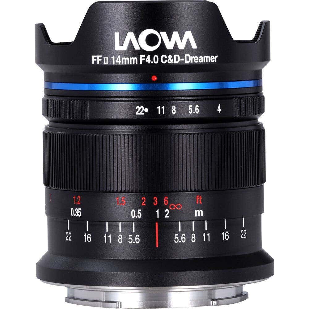 Laowa 14mm f/4 FF RL Zero-D lens, Sony FE
