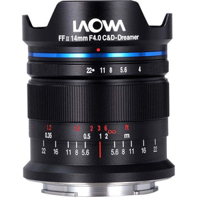 Laowa 14mm f/4 FF RL Zero-D lens, Sony FE