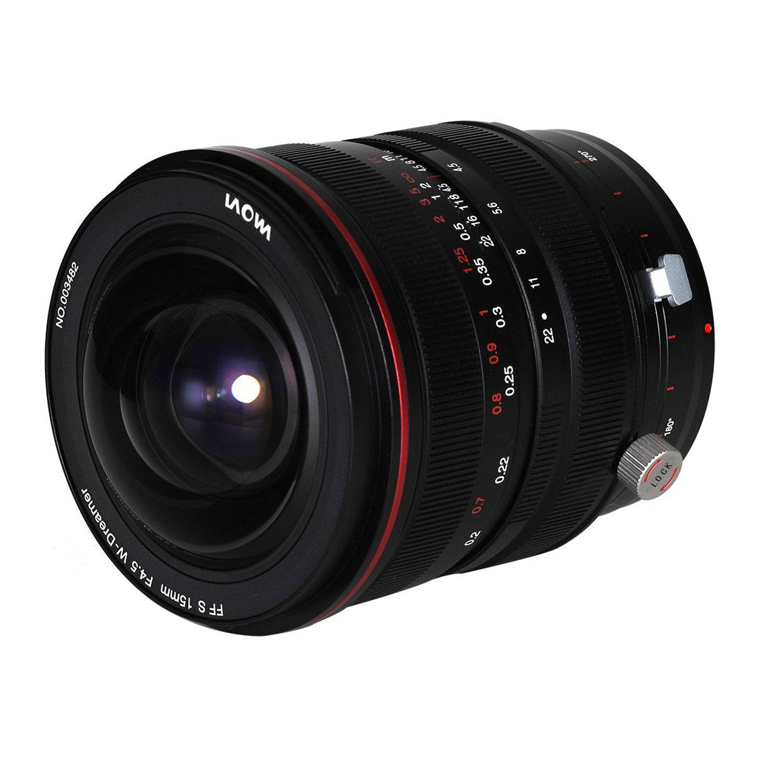 Laowa 15mm f/4.5R Zero-D Shift Canon EF Lens - additional product view
