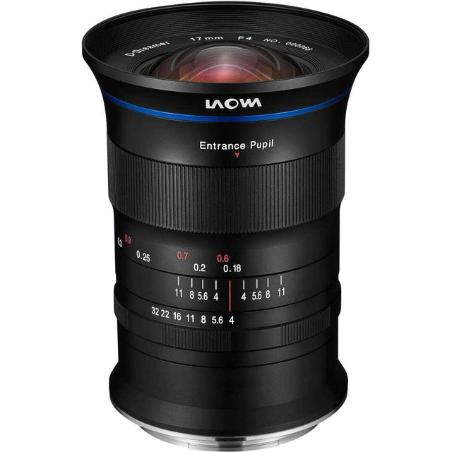 Laowa 17mm f/4 Zero-D lens with Fujifilm GF mount