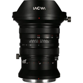 Laowa 20mm f/4 Zero-D shift lens, Fuji GFX mount.