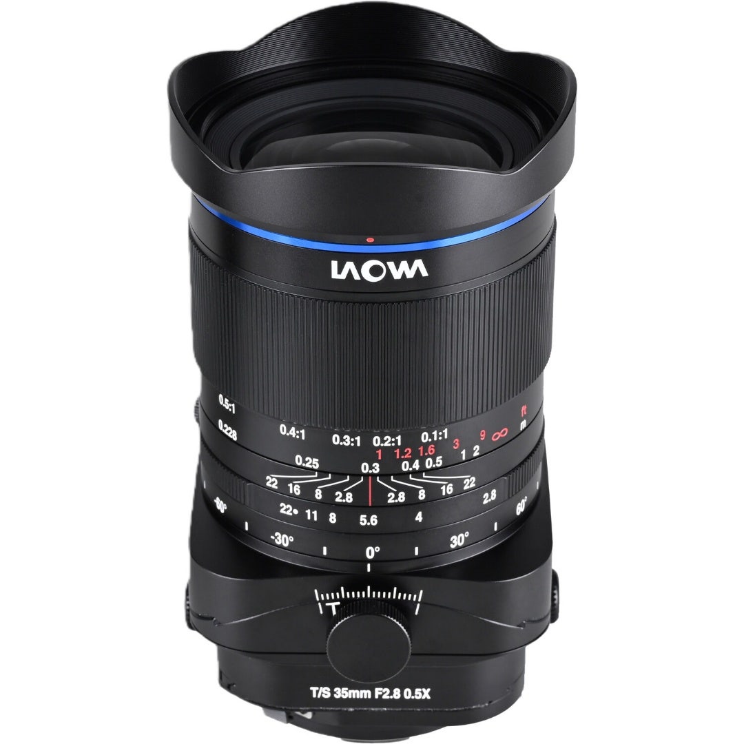 Laowa 35mm f/2.8 Zero-D Tilt-Shift 0.5X Macro lens, Canon RF mount