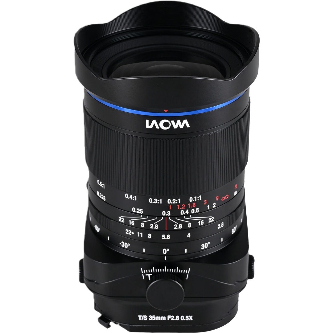 Laowa 35mm f/2.8 Zero-D Tilt-Shift 0.5X Macro lens, Fujifilm GFX mount