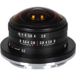Laowa 4mm f/2.8 circular fisheye lens for Canon EF-M mount.