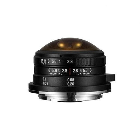 Laowa 4mm f/2.8 circular fisheye lens, Micro Four Thirds mount