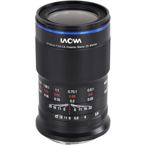 Laowa 65mm f/2.8 2x Ultra Macro APSC lens for Sony E mount.