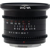 Laowa 6mm T2.1 Zero-D Cine APSC Lens, Micro Four Thirds mount
