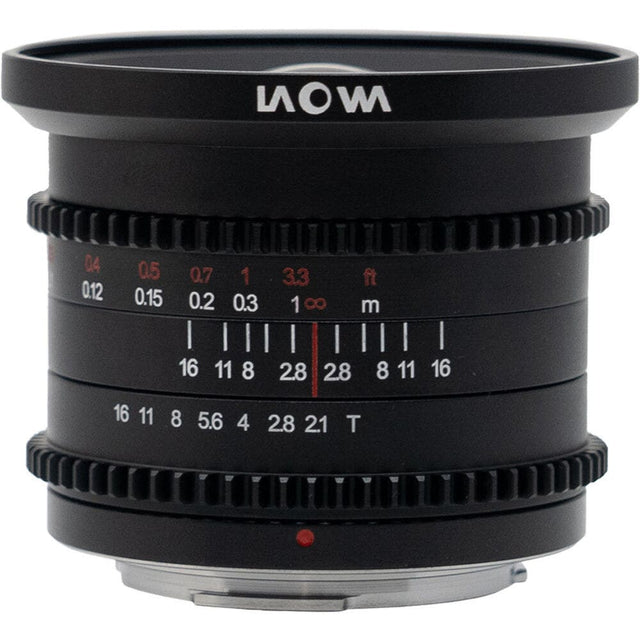 Laowa 6mm T2.1 Zero-D Cine APSC Lens, Micro Four Thirds mount