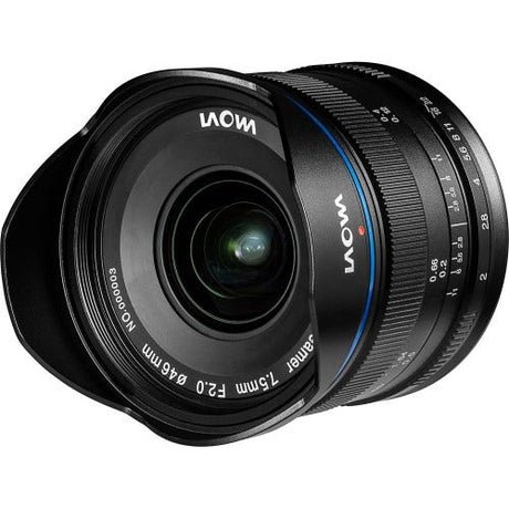 Laowa 7.5mm f/2 Lens - MFT Lightweight - Black - additional product view
