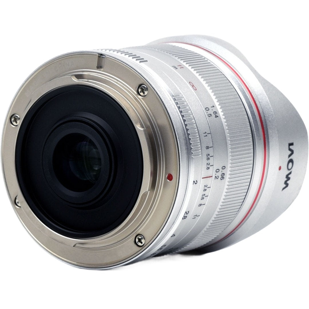 Laowa 7.5mm f/2 Lens - MFT Lightweight - Silver - additional product view