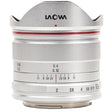 Laowa 7.5mm f/2 lens, Micro Four Thirds mount, lightweight silver
