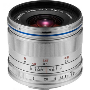 Laowa 7.5mm f/2 lens, MFT, silver