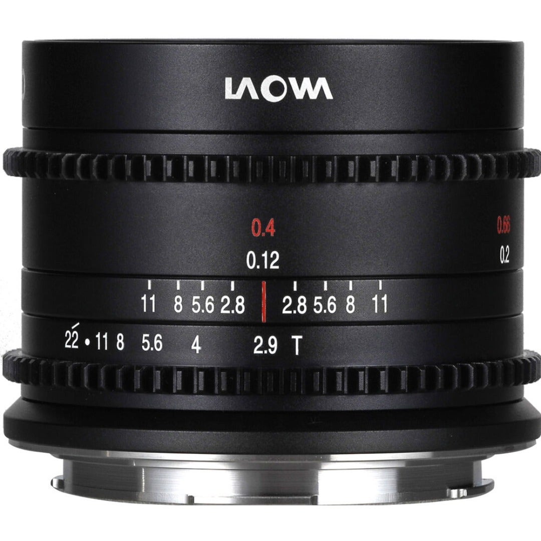Laowa 9mm T2.9 ZERO-D cine lens in Leica L mount.