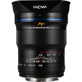 Laowa Argus 25mm f/0.95 CF APO lens for Canon EOS-M mount