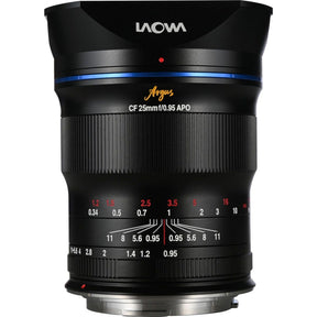 Laowa Argus 25mm f/0.95 CF APO lens for Canon RF mount